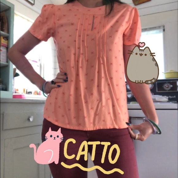 Modcloth Tops - 😻 ModCloth Cat Top 😻
